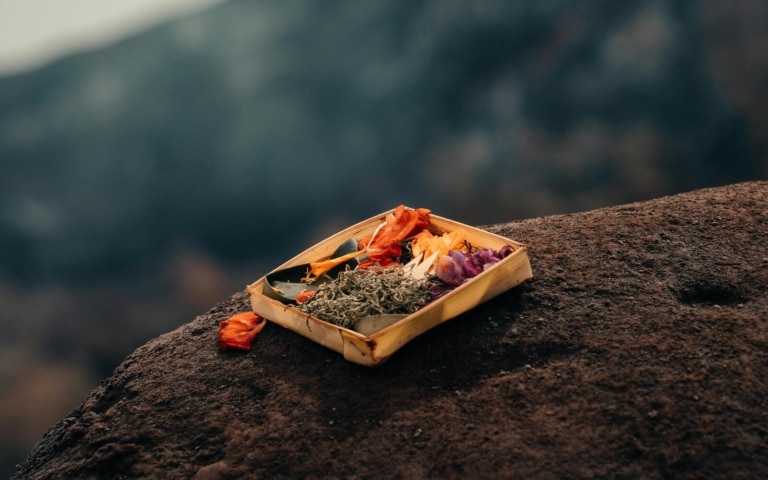 traditional-canang-sari-offering-bali-temple